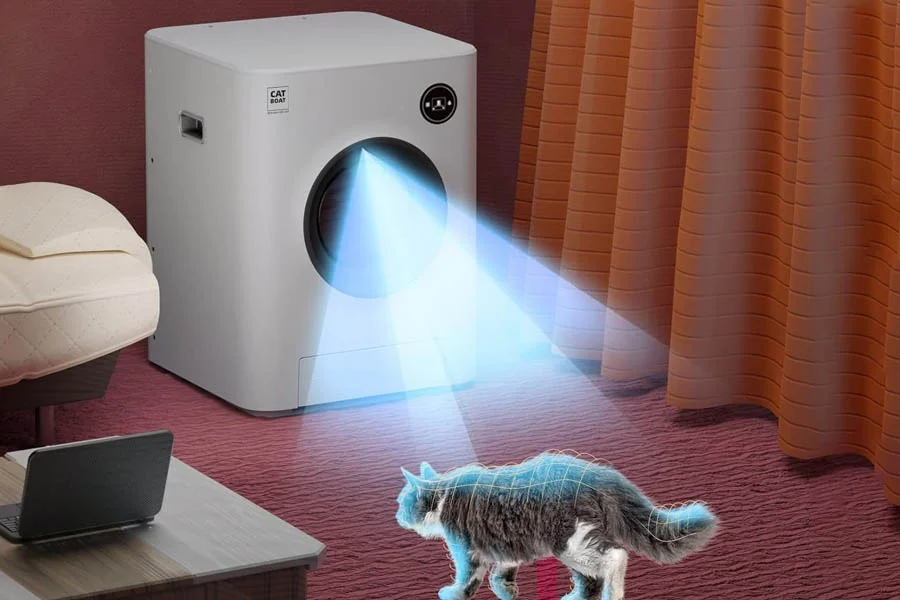 electric cat litter boxes