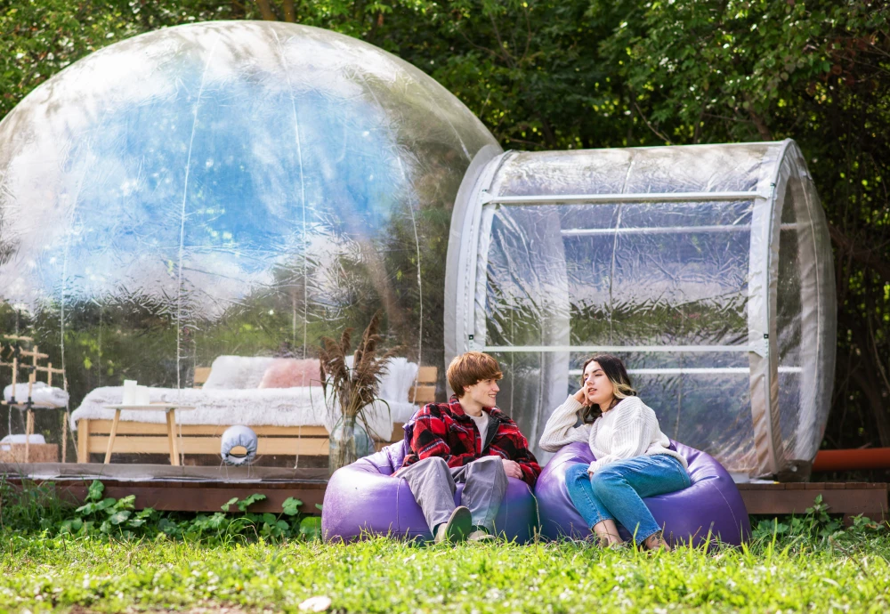 stargazing bubble dome tent