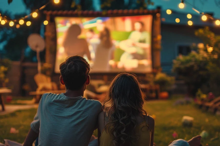 living room projector